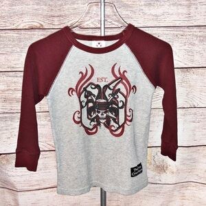 Disney Store Pirates of the Caribbean Thermal Shirt Size S 5/6